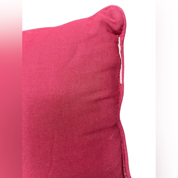 Christmas Holiday Embroidered Sports Santa Throw Pillow - Picture 5 of 5